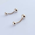 REGAL CURVE SILVER CUFFLINKS