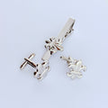 FLEUR-DE-LIS SILVER SET