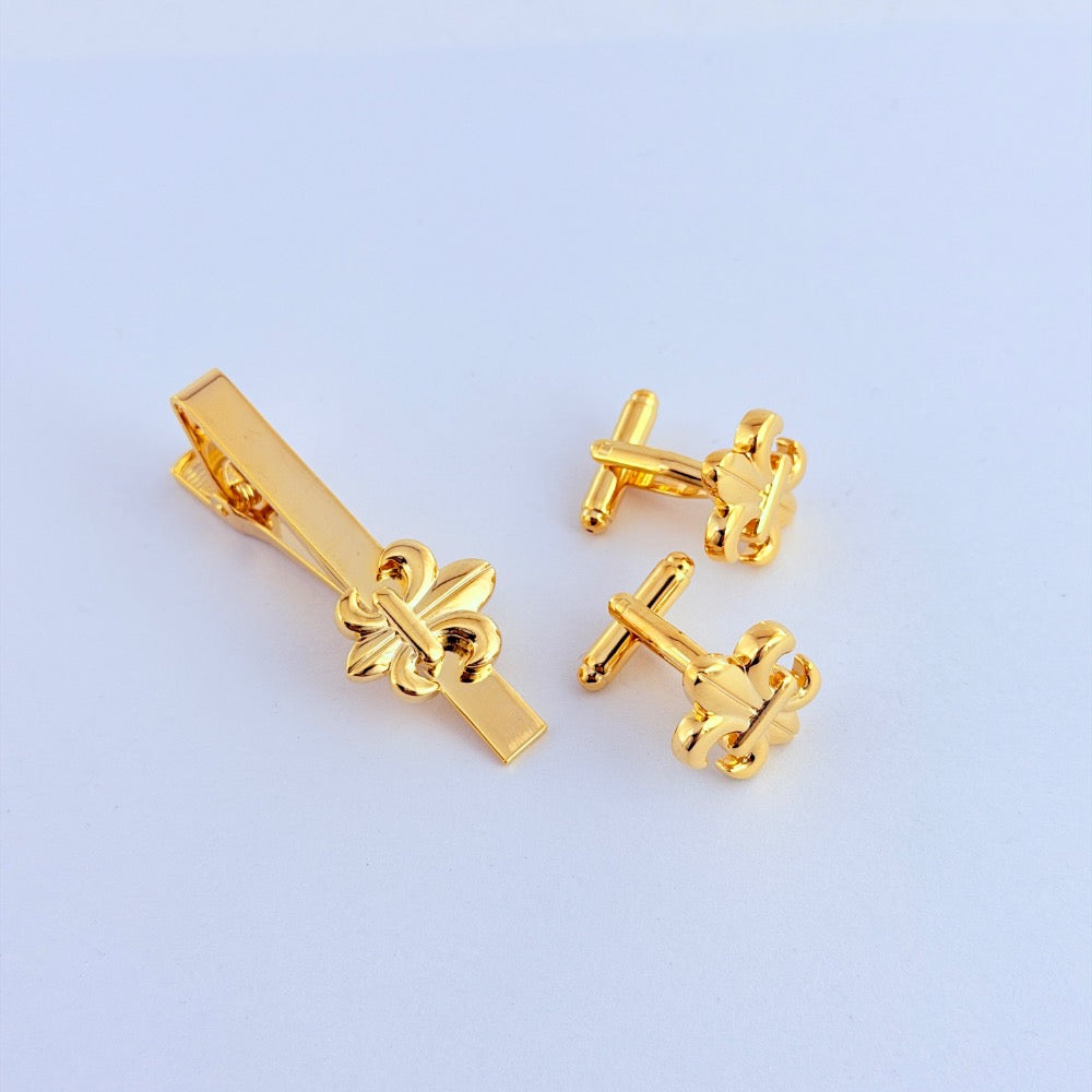 FLEUR-DE-LIS GOLDEN SET