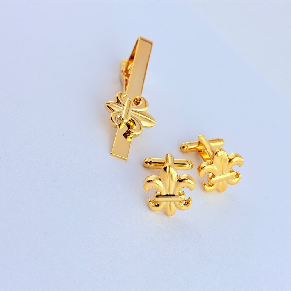 FLEUR-DE-LIS GOLDEN SET
