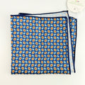 CROWN BLUE CLASSIC POCKETSQUARE