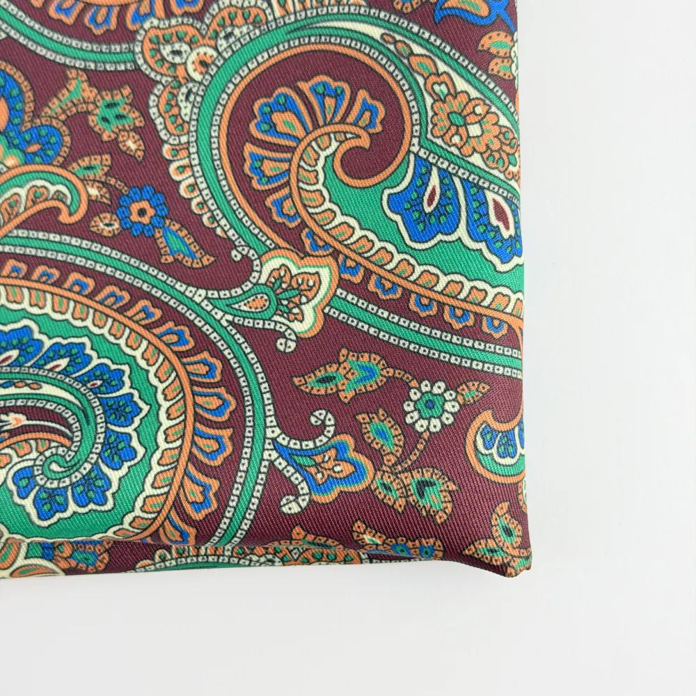 REGAL PAISLAY HERITAGE POCKETSQUARE