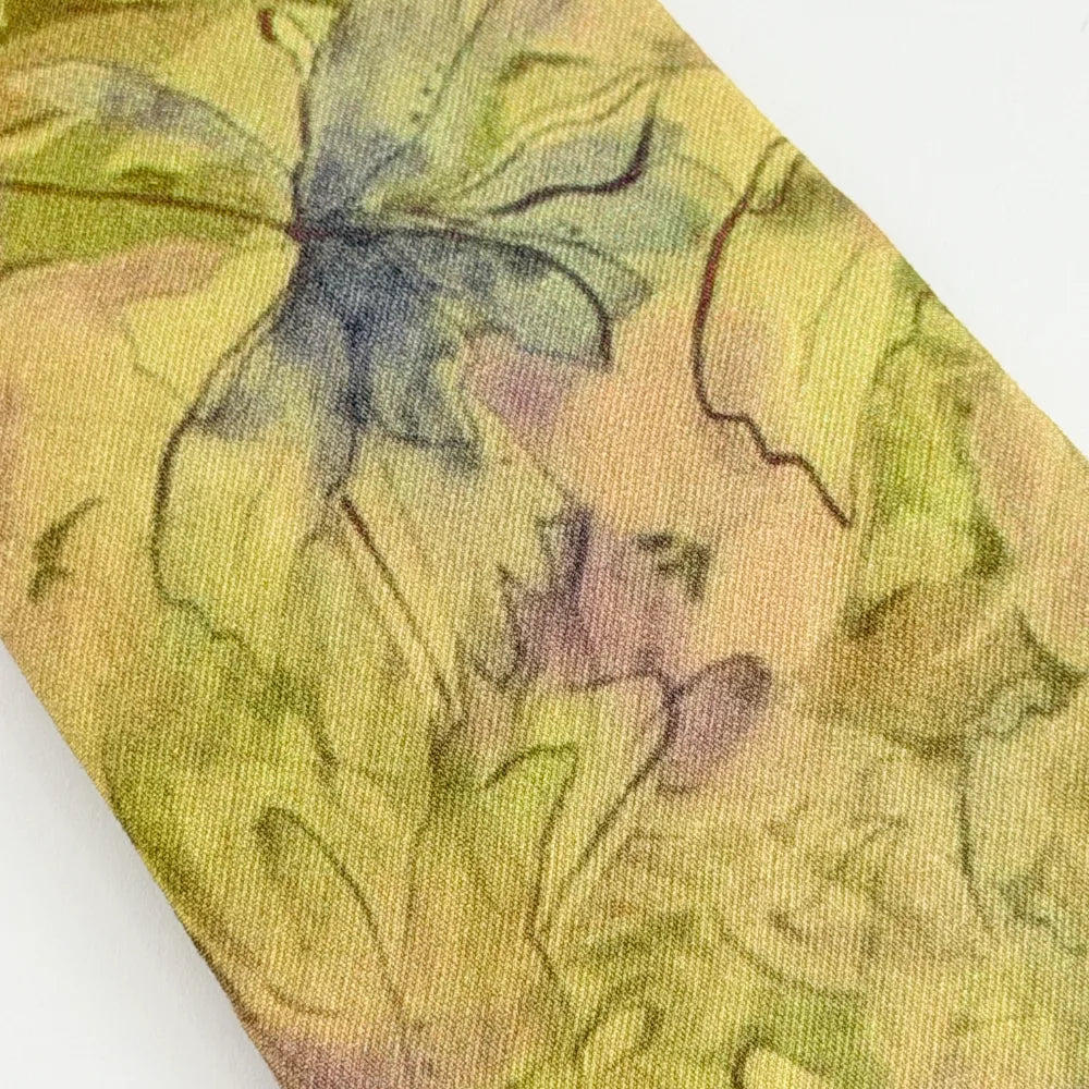 OLIVE BOTANICAL PREMIUM COTTON TIE