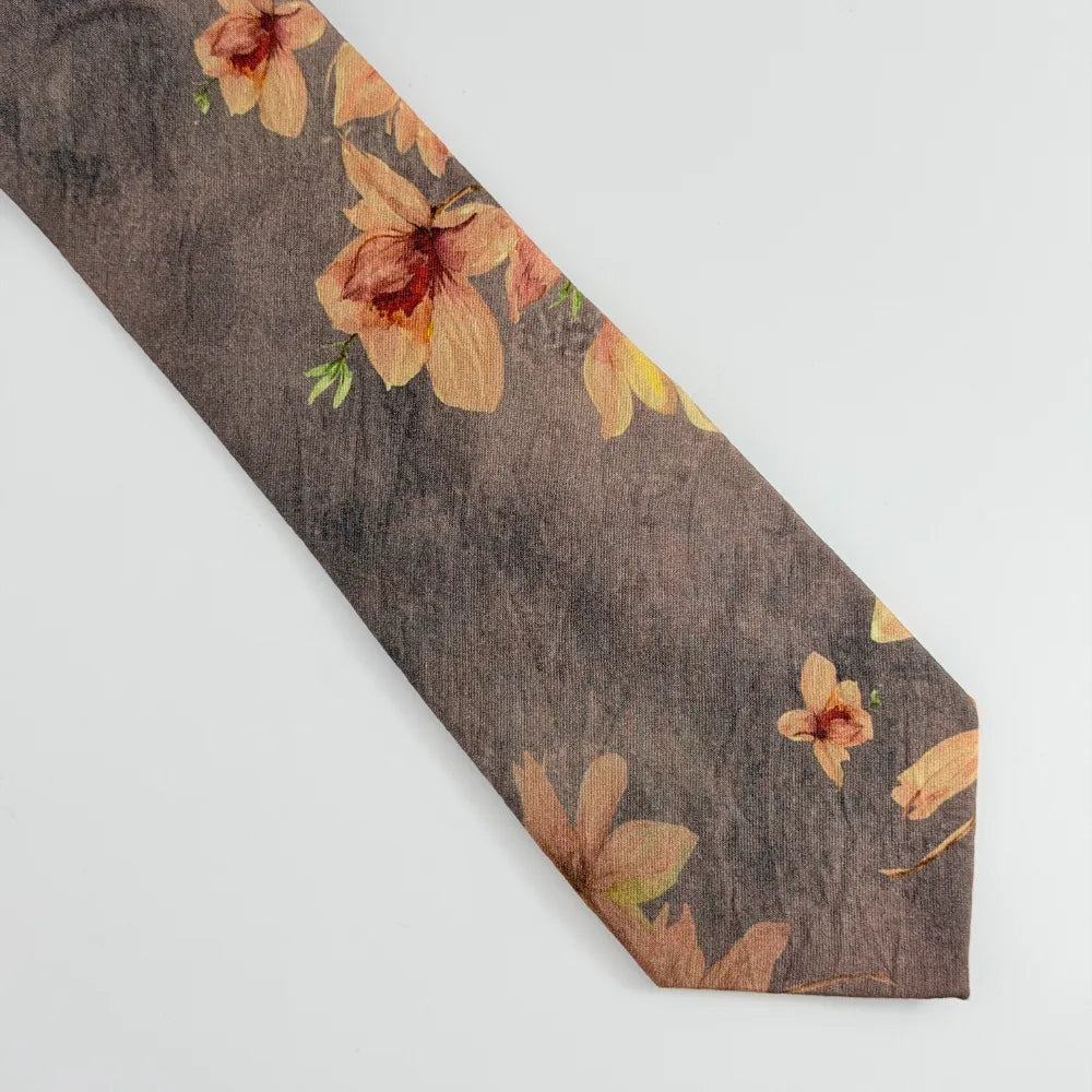 AUTUMN FLORENTINE PREMIUM COTTON TIE