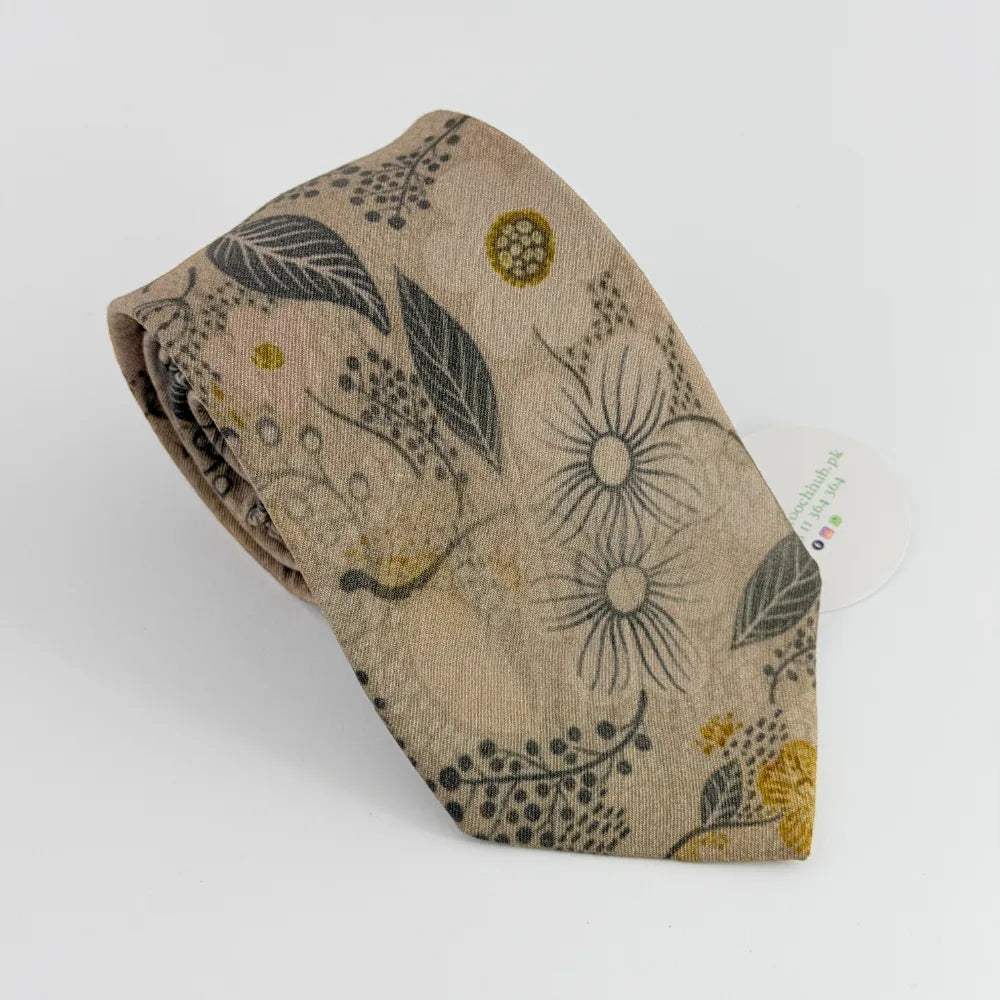 TUSCAN BLOOM PREMIUM COTTON TIE