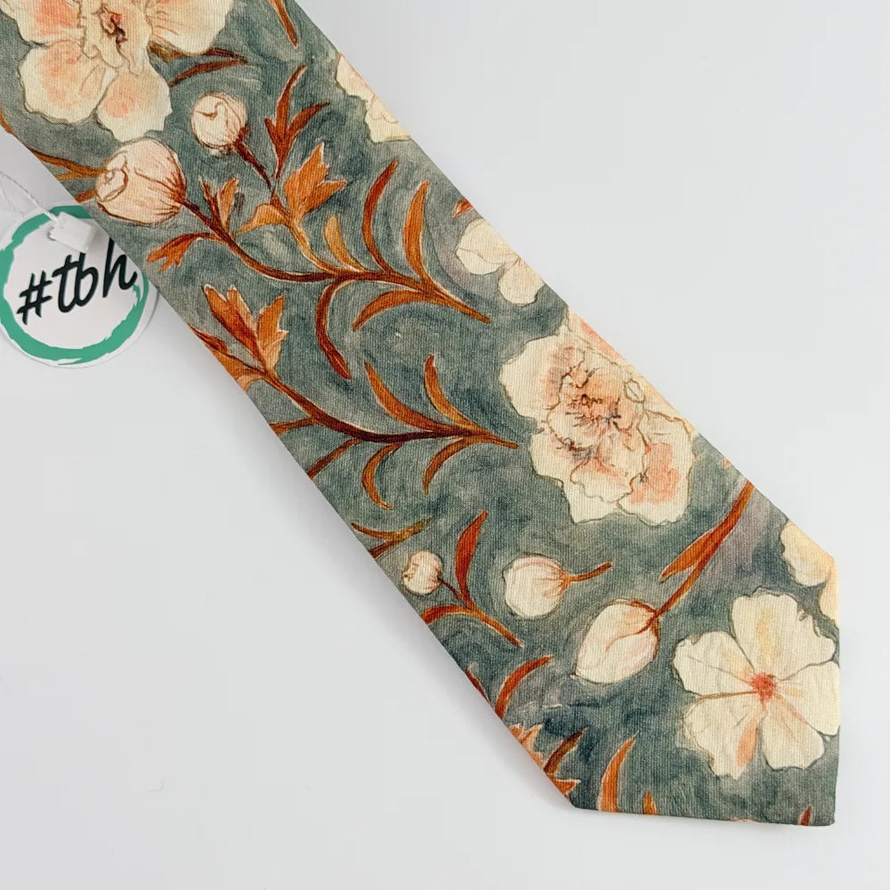 TERRACOTTA BOTANICA PREMIUM COTTON TIE