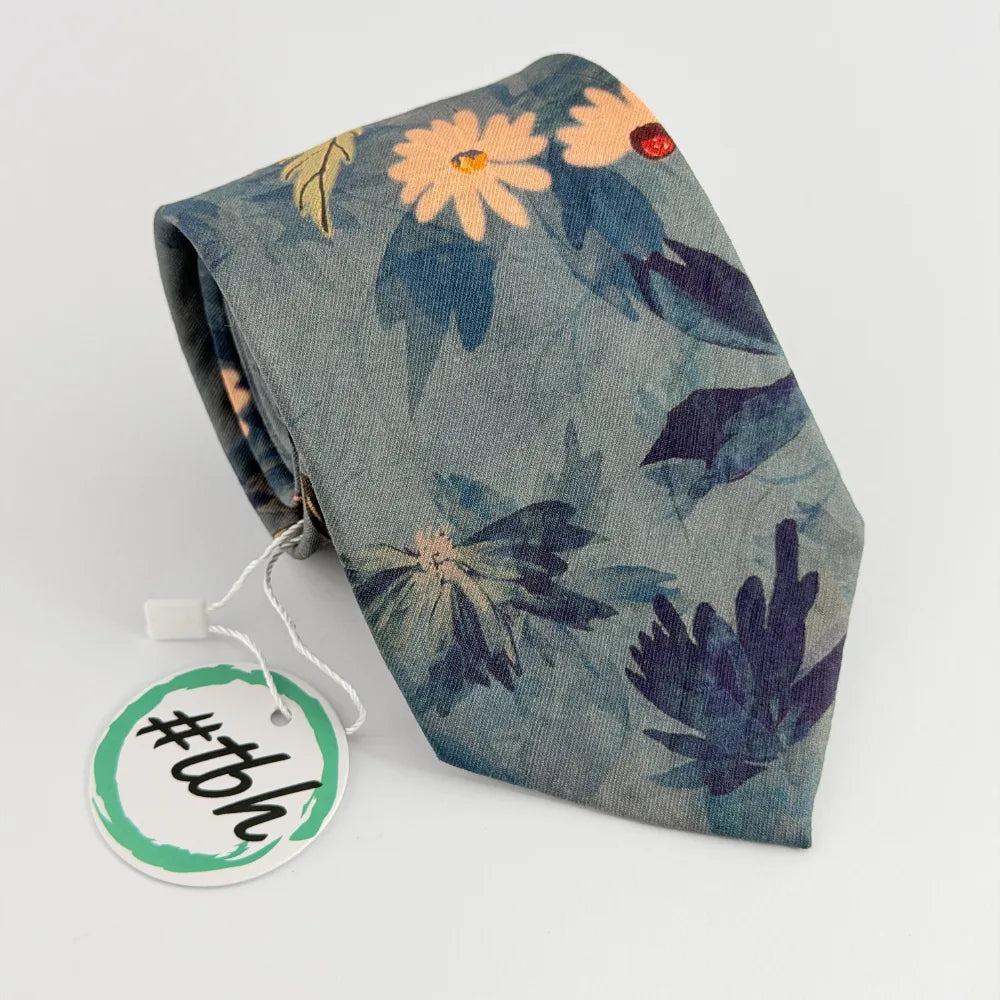 VERDANT NOCTURNE PREMIUM COTTON TIE