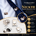 NECKTIE HIDDEN MAGNETIC CLIP