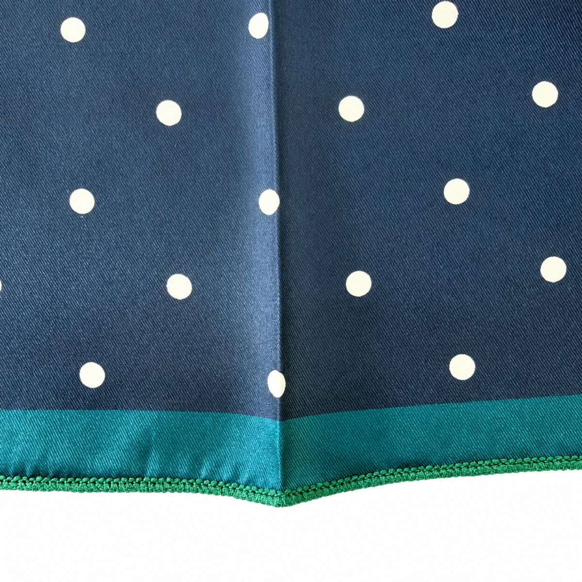 NAVY & TEAL REGENCY POCKETSQUARE