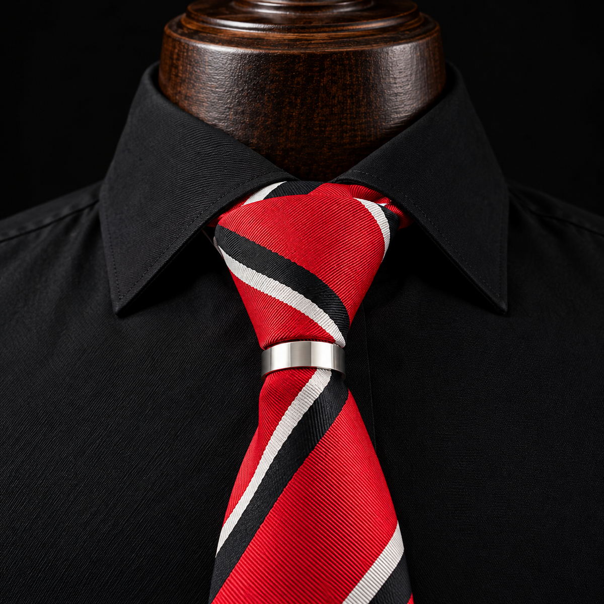 THE CLASSIC STEEL TIE RING