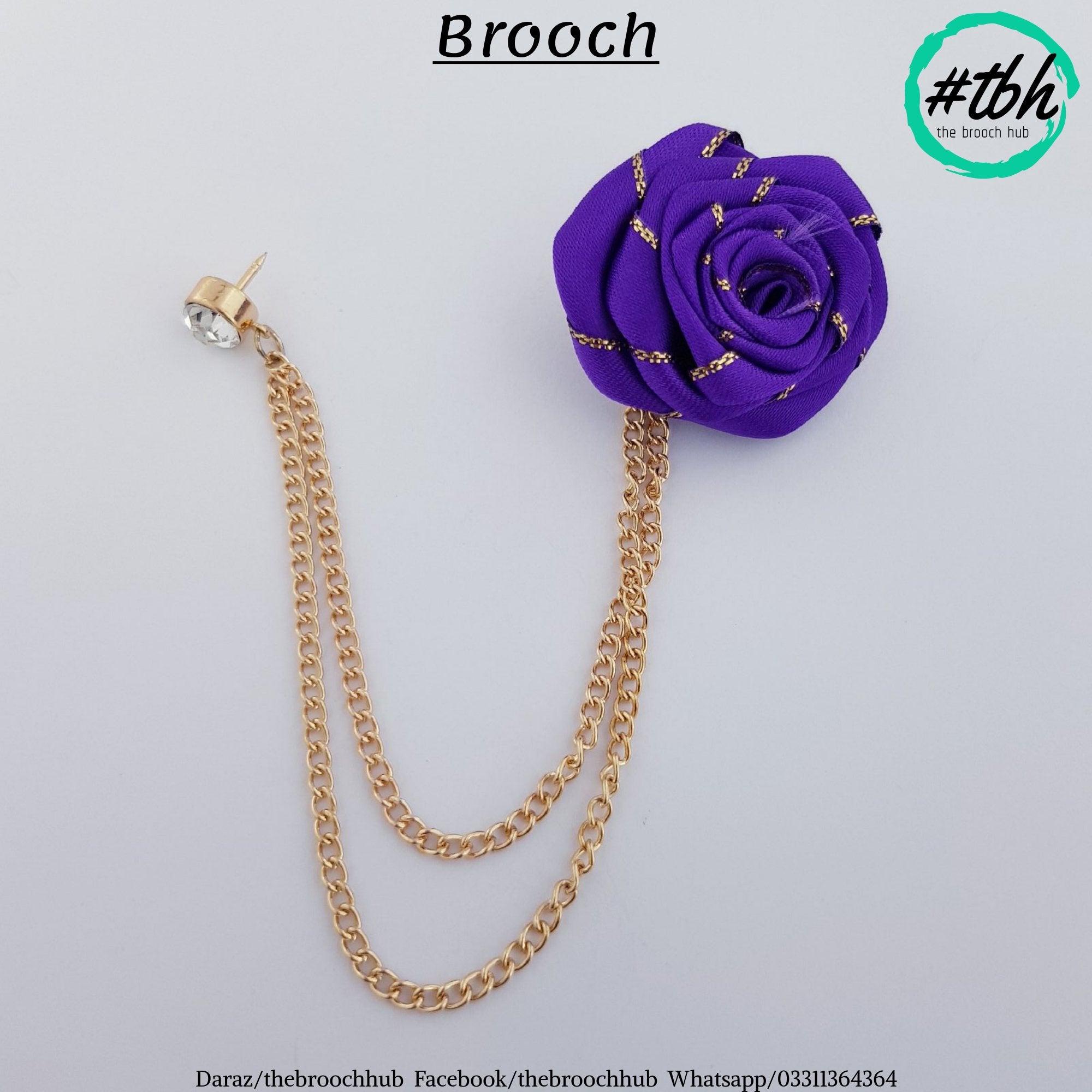 TOP NOTCH - PURPLE WITH GOLD