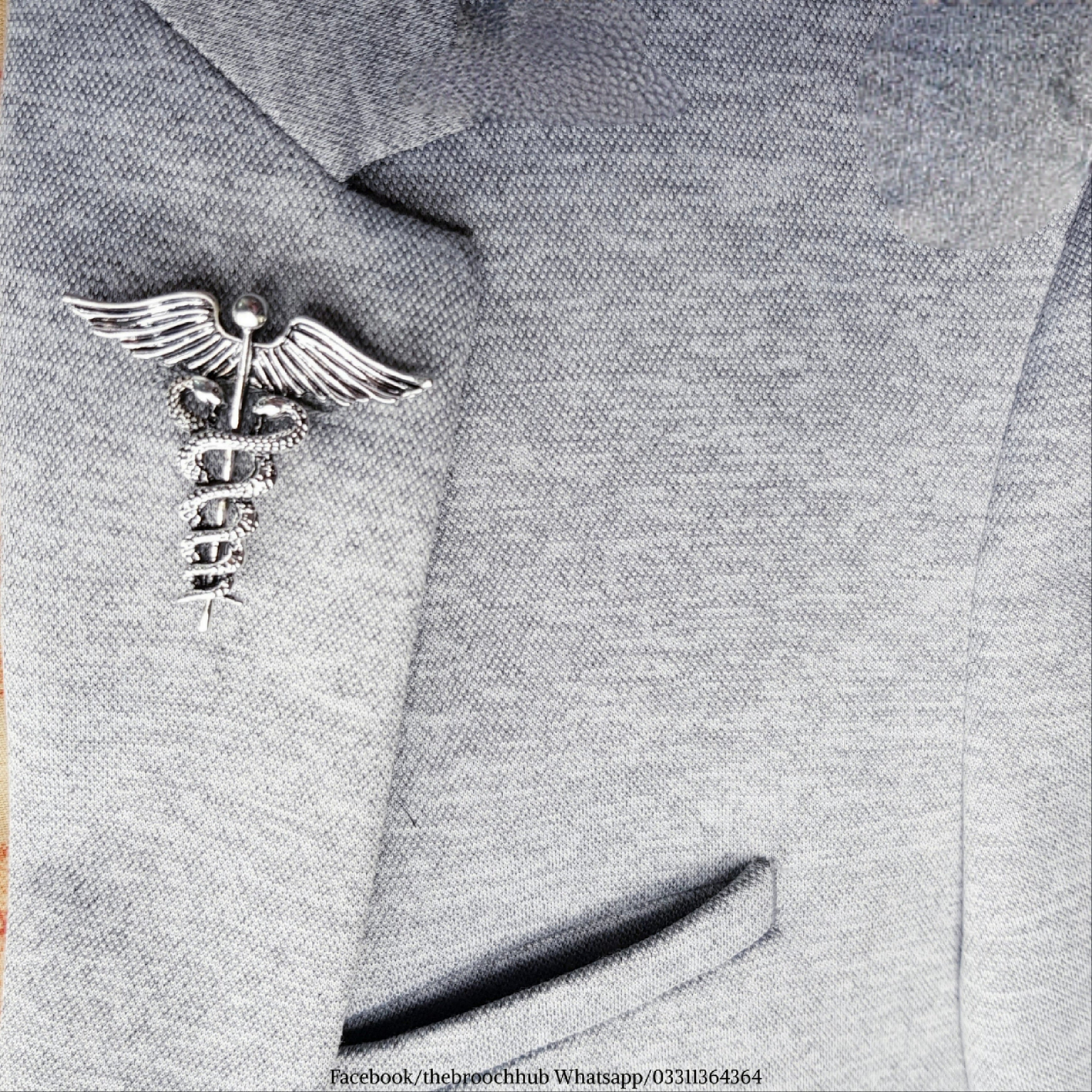 THE GOOD DOCTOR - ANTIQUE SILVER