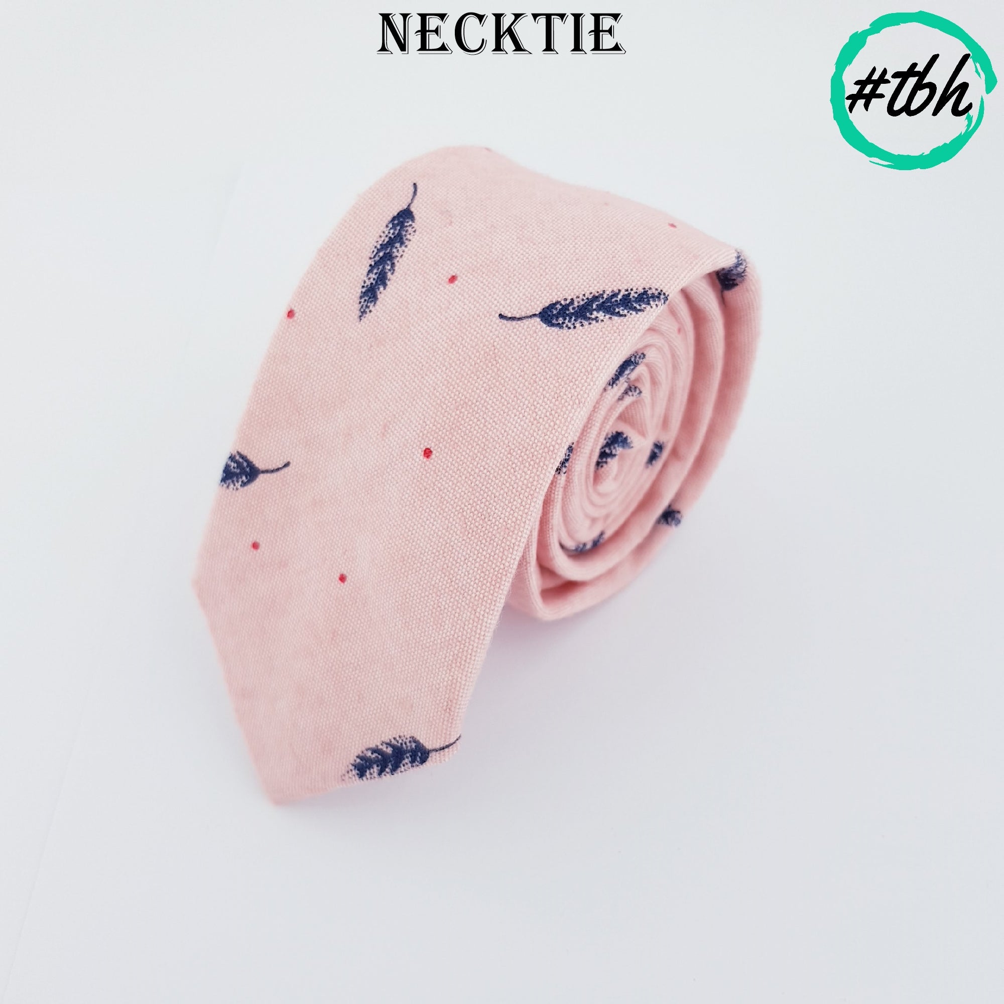 NECKTIE - NC06015 - BLUSH PINK