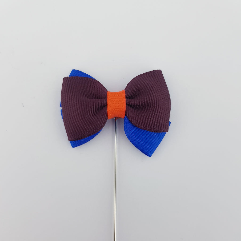 RIBBON TIE LAPEL PIN