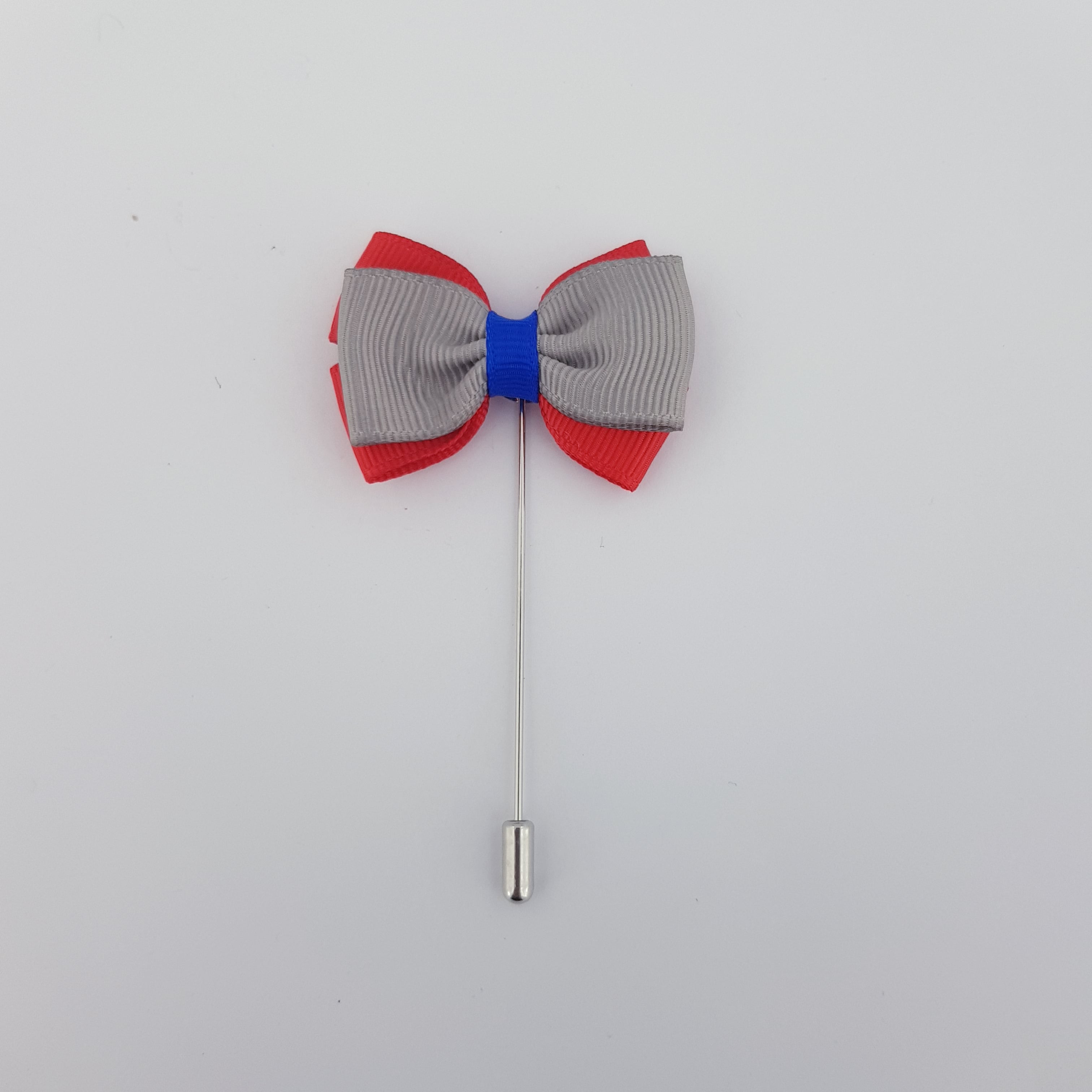 RIBBON TIE LAPEL PIN