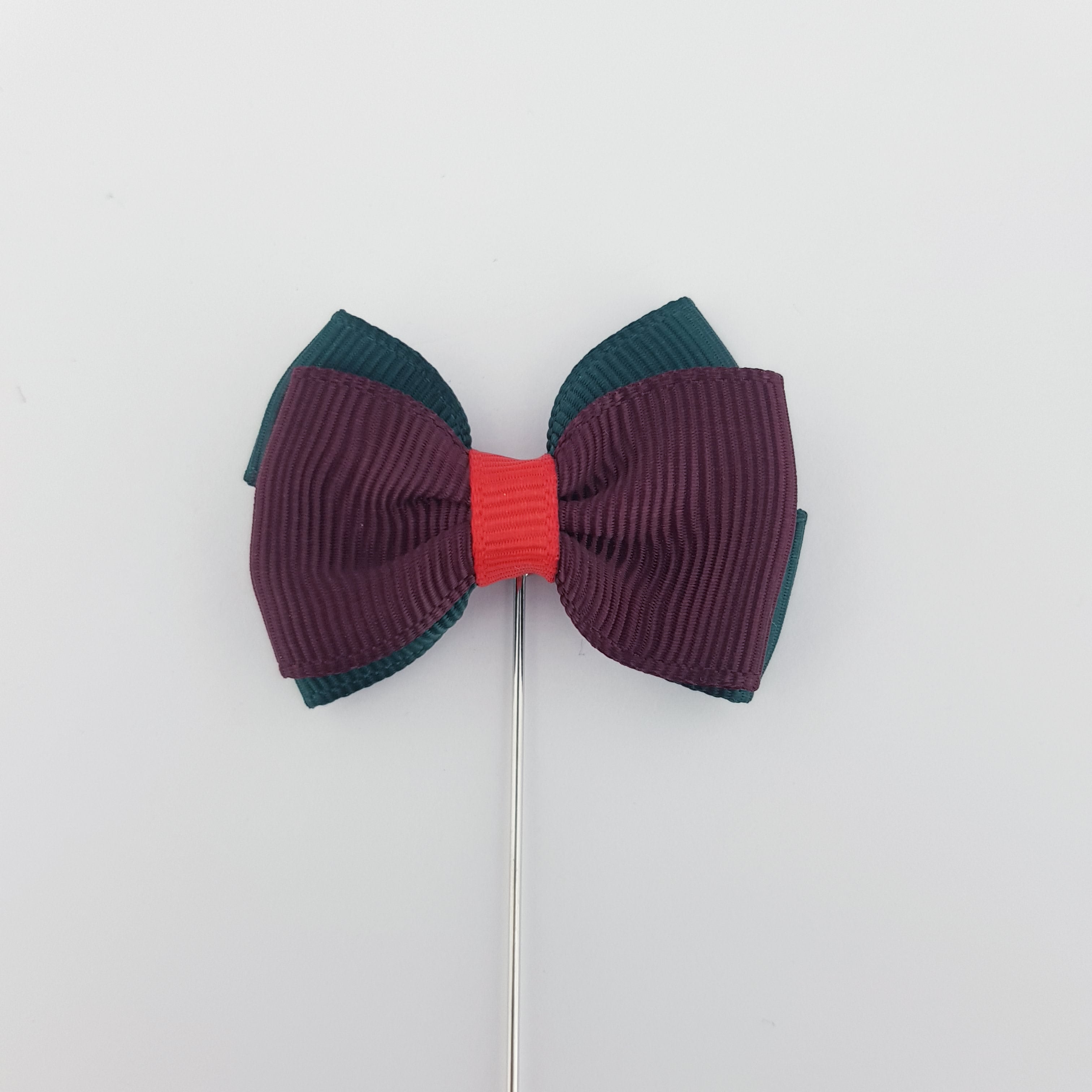 RIBBON TIE LAPEL PIN