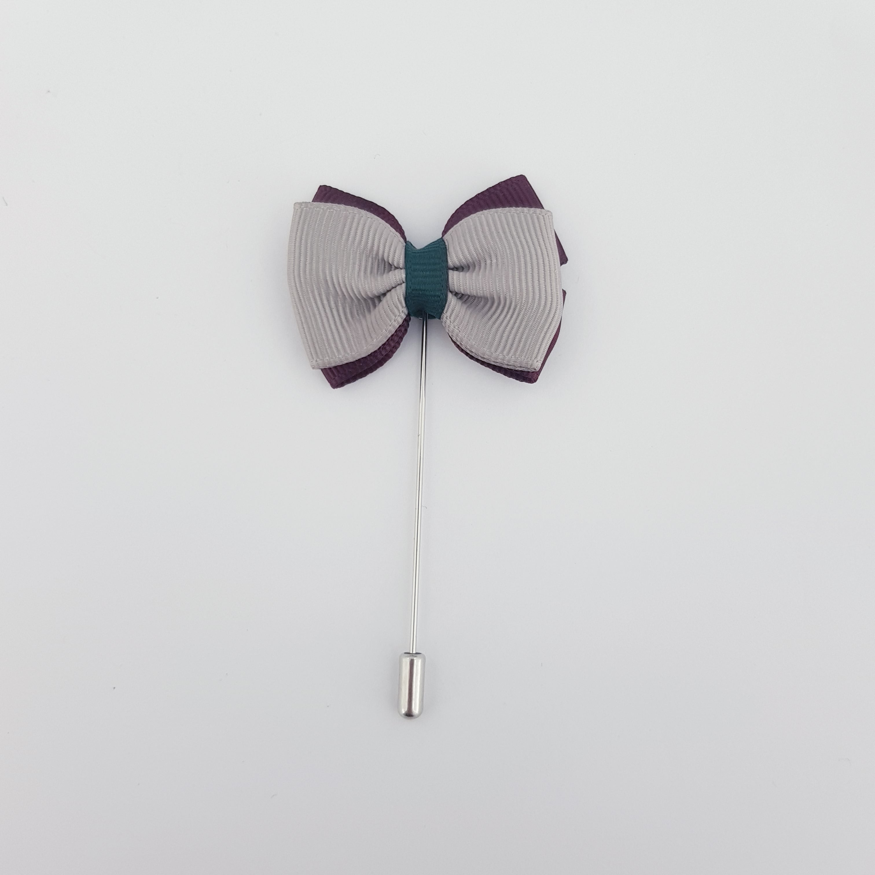 RIBBON TIE LAPEL PIN