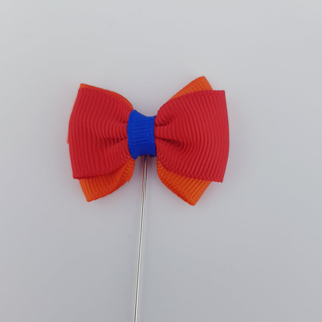 RIBBON TIE LAPEL PIN