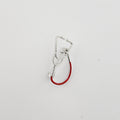 GIFTED HANDS - SILVER & RED