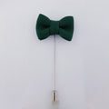 THE GENTLEMAN'S BOWTIE LAPEL PIN GREEN