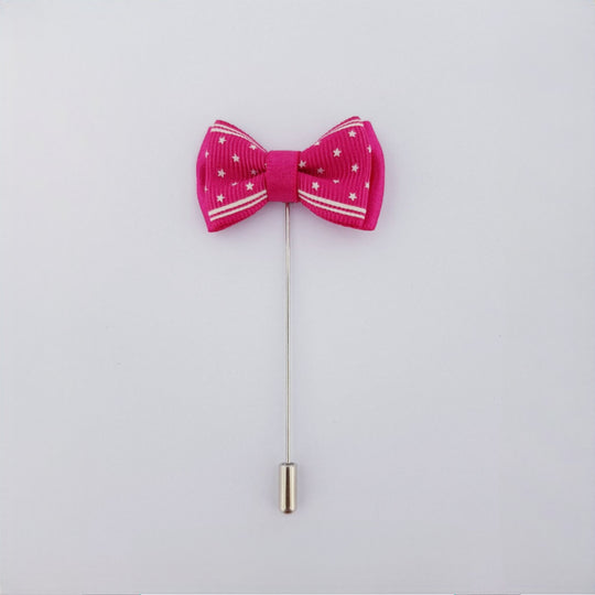 FANCY BOW LAPEL PIN – The Brooch Hub