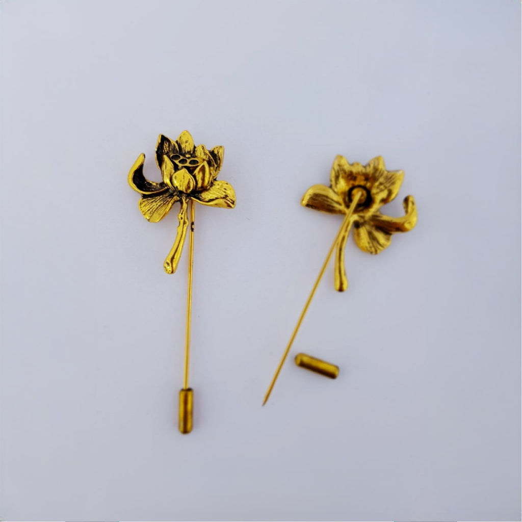 VINTAGE ROSETTE - GOLD