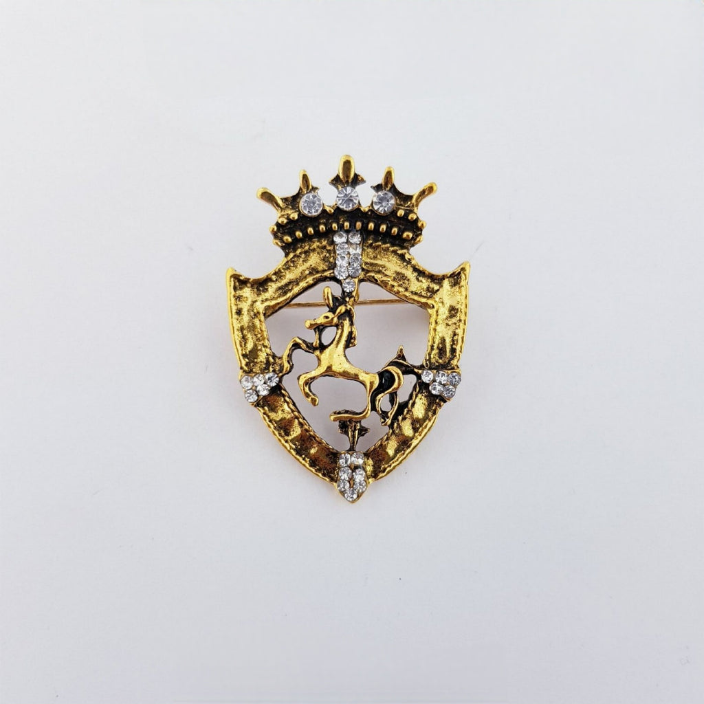 THE DESTRIER - ANTIQUE GOLD