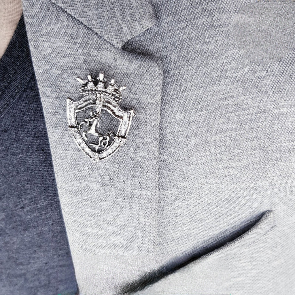 THE DESTRIER - ANTIQUE SILVER