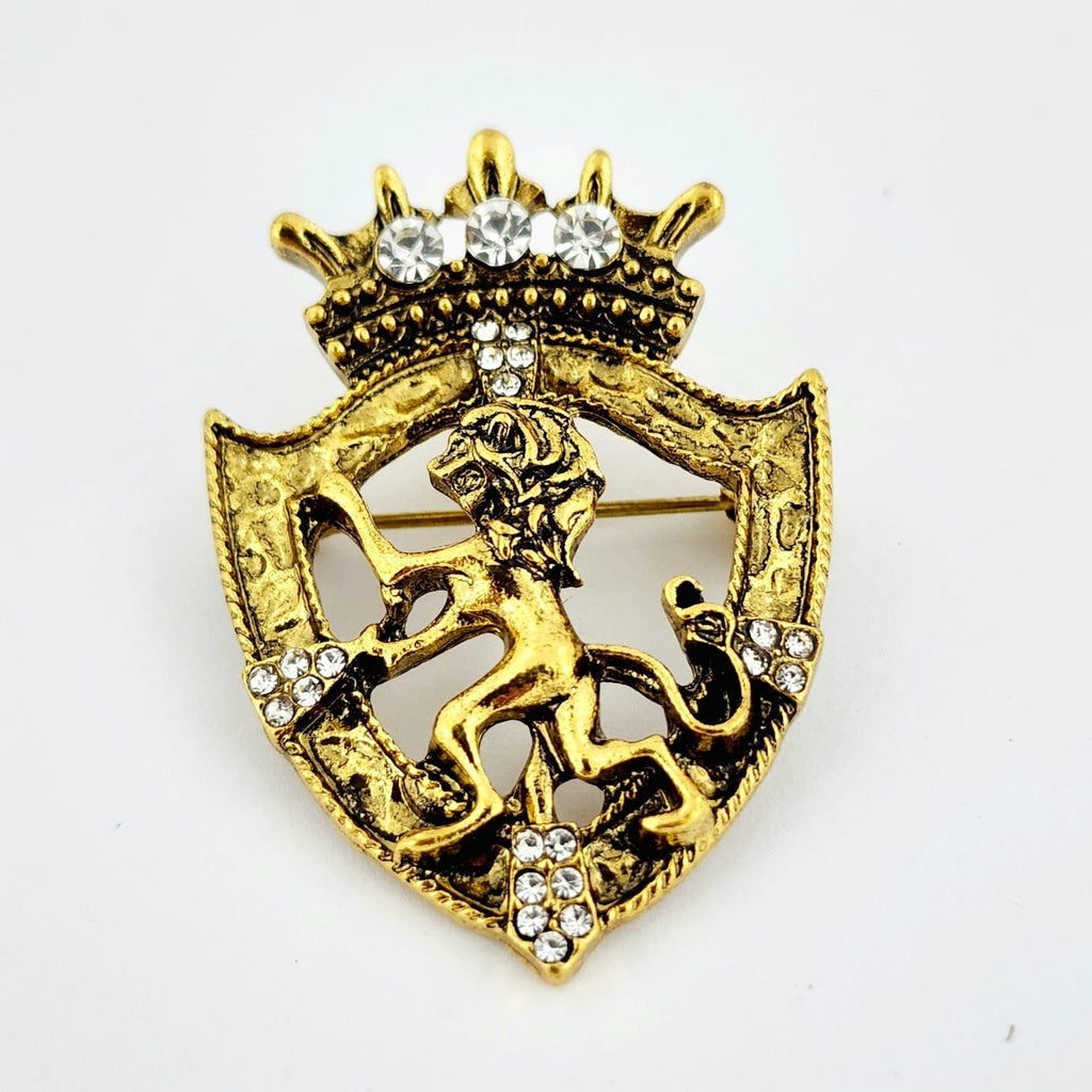 FEARLESS LEO - ANTIQUE GOLD