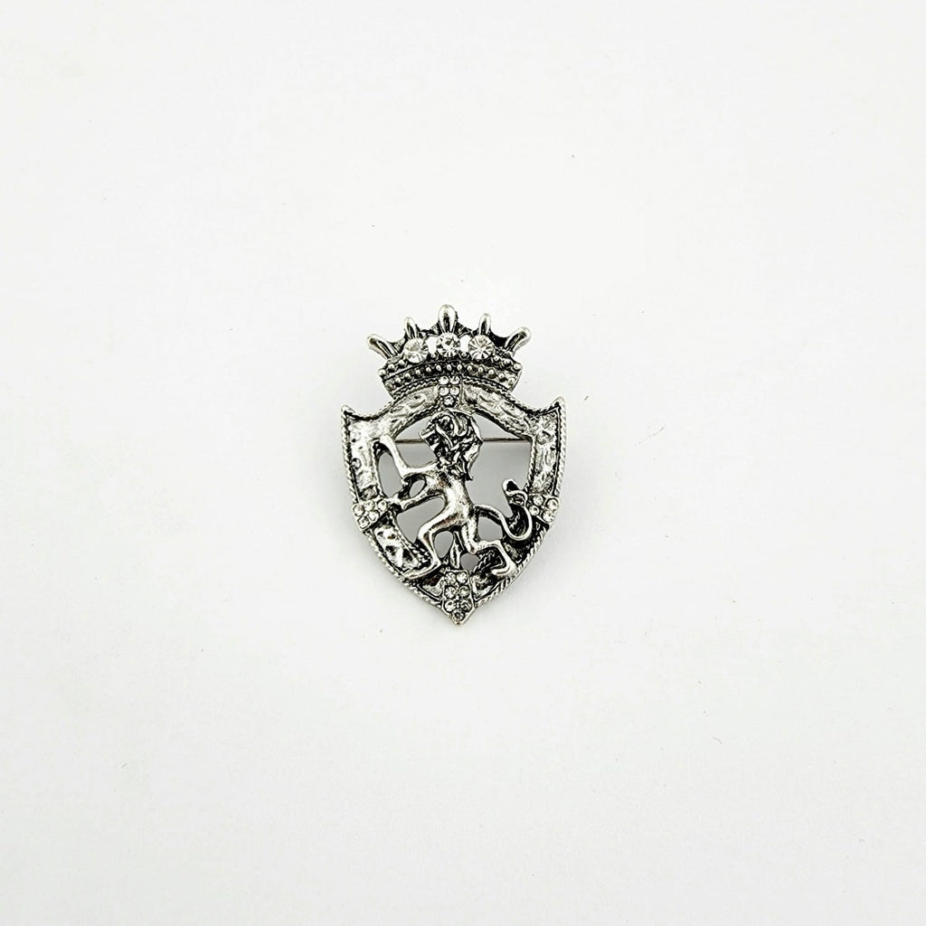 FEARLESS LEO - ANTIQUE SILVER