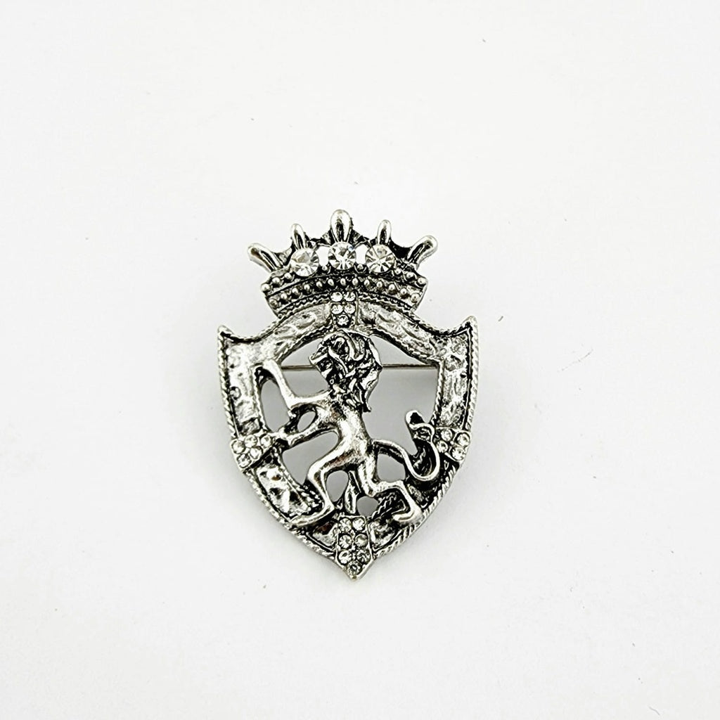 FEARLESS LEO - ANTIQUE SILVER