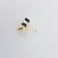 VERDICT GAVEL BROOCH - GOLDEN